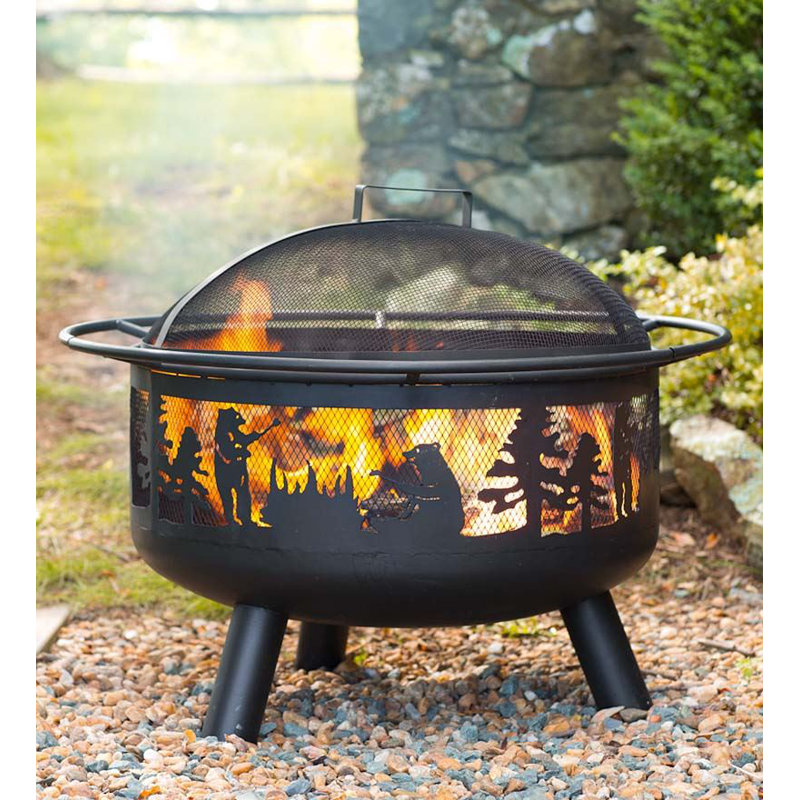 wayfair steel fire pit